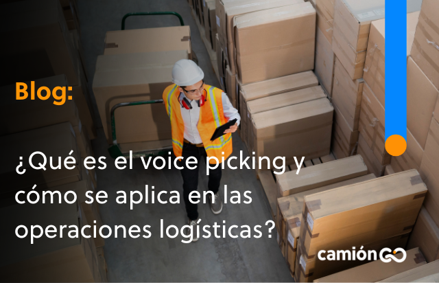 ¿Qué es el voice picking y cómo se aplica en las operaciones logísticas?
